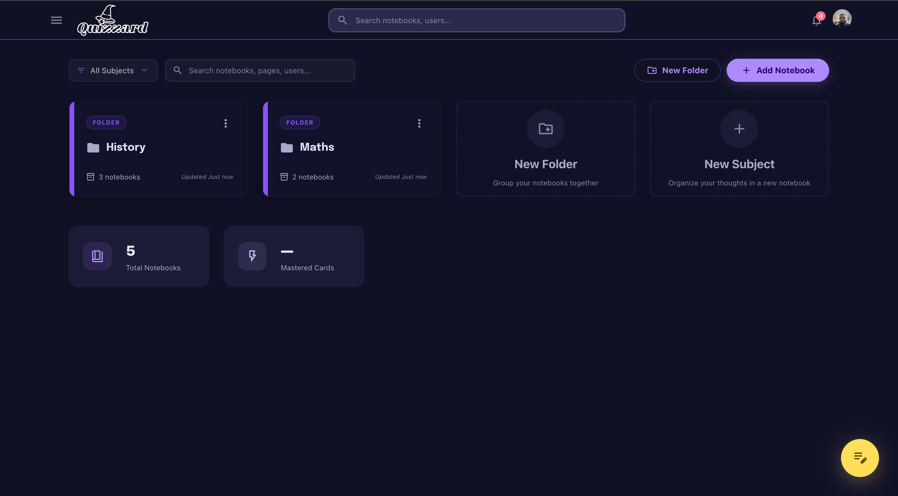 Notemage exam planner